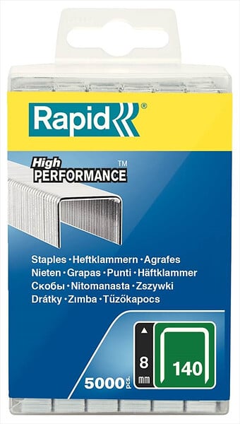 RAPID - Agrafe N°140 - 8 Mm Par 5000 - large
