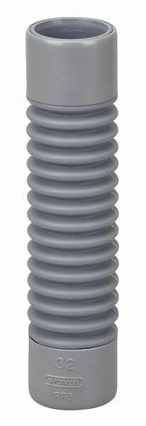 WAVIN - Raccord flexible PVC Wavin Femelle Femelle Ø 40 - large