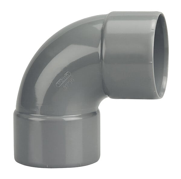 WAVIN - Coude PVC Wavin Femelle Femelle 87  30 - large