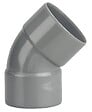 WAVIN - Coude PVC Wavin Femelle Femelle 45 Ø 75 - vignette