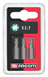 FACOM - FACOM - EX1 - Jeux de 3 embouts standards série 1 Torx - EX125.J3 - vignette