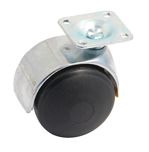 AVL - Roulette double galet 50mm tige M8 chromée - AVL - 595230AC - large