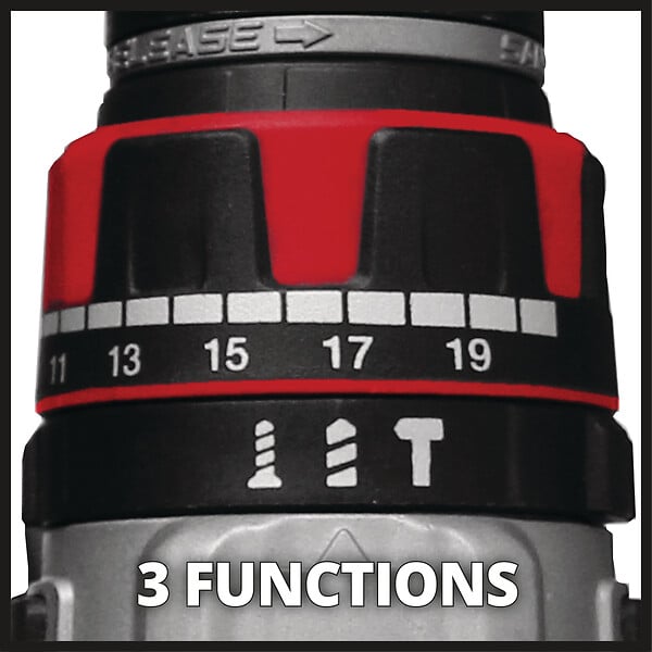 EINHELL - Perceuse visseuse à percussion sans fil - 18V - 50 Nm - large
