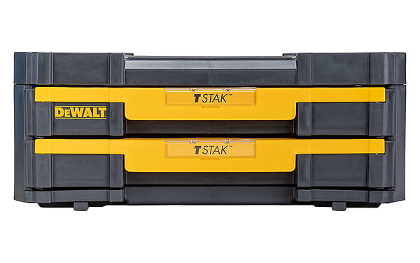 DEWALT - Coffret de Transport DEWALT T-Stak box IV 2 Tiroirs (DWST1-70706) - large