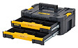 DEWALT - Coffret de Transport DEWALT T-Stak box IV 2 Tiroirs (DWST1-70706) - vignette