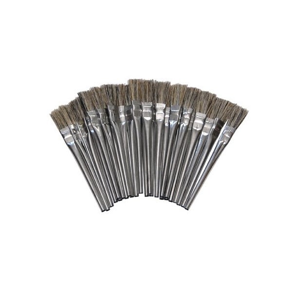GUILBERT EXPRESS - Sachet de 25 pinceaux en crin pour flux Guilbert Express - large