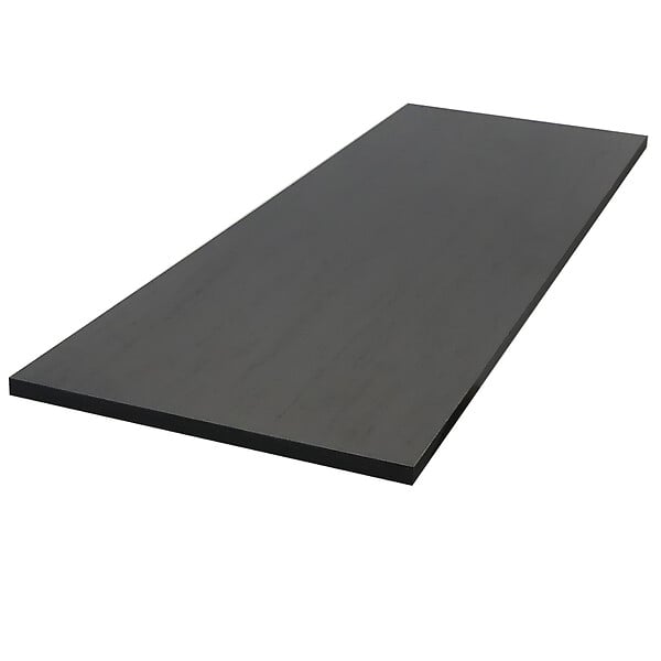 FORESTEA - Tablette mélaminé Elegant Black 1200 x 400 x 18 mm - PEFC 70% - large