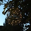 LUMISKY - Suspension solaire spirale ORION H37cm - vignette