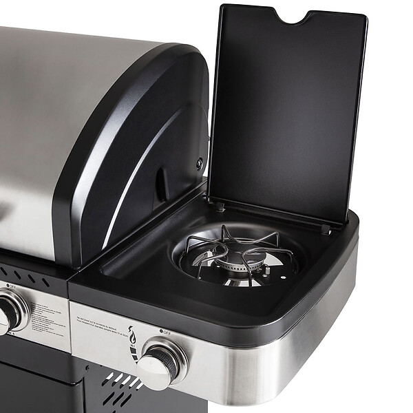 COOK'IN GARDEN - Barbecue au gaz FIDGI 4 avec desserte - large