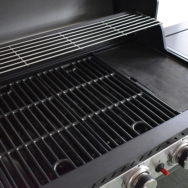 COOK'IN GARDEN - Barbecue au gaz FIDGI 4 avec desserte - large