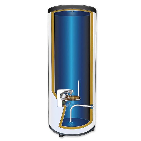 ATLANTIC - Chauffe-eau électrique Chaufféo Plus vertical sur socle Atlantic - 200L - 2200W - 1275x645x575 mm - large