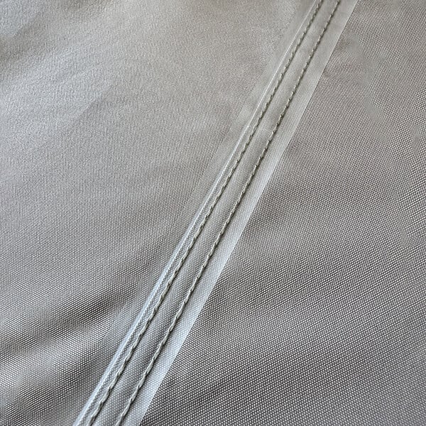COTE STORE - Voile d'ombrage 5 x 3 m imperméable 220g/m² Haute densité - Tissu déperlant - Taupe cendré - large