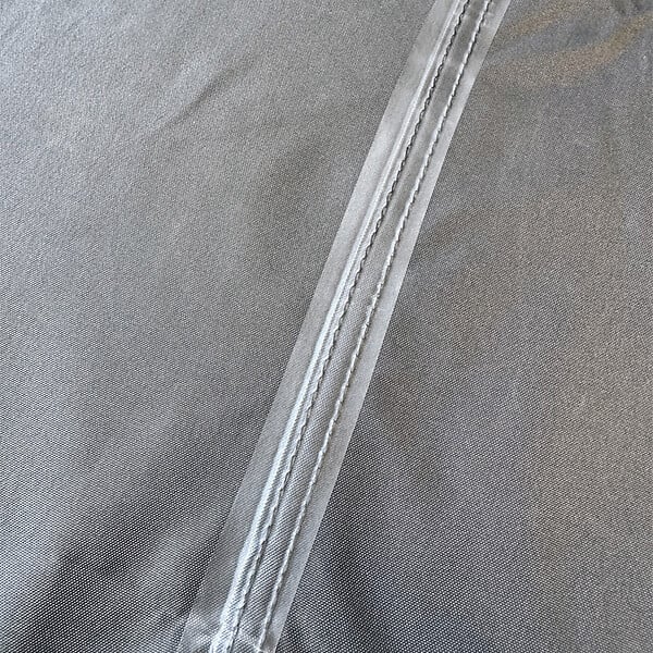 COTE STORE - Voile d'ombrage 4 x 3 m imperméable 220 g/m² Haute densité - Tissu déperlant - Gris ardoise - large