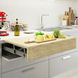 EMUCA - Coulisses pour table extensible et relevable Oplà Top, Aluminium, Acier inox anodisé - vignette
