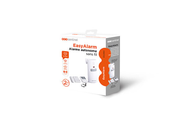 SCS SENTINEL - Kit alarme autonome EasyAlarm - Plastique - 100 dB - large