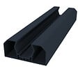 ALTONA - Poteau départ mur PVC ADELE anthracite - 90 x 40 cm - vignette
