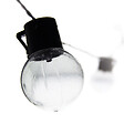 XANLITE - Guirlande solaire LED style guinguette 5 m - 8 ampoules RVB - vignette