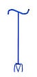 REVEX - Griffe de cultivateur rotative - Acier trempé - Guidon - vignette