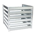 TIMBELA - Module d’extension pour le composteur Timbela M800 - 91 x 91 x H85 cm / 704L - Composteur De Jardin En Métal - Bac à compost M800A - vignette