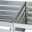 TIMBELA - Module d’extension pour le composteur Timbela M800 - 91 x 91 x H85 cm / 704L - Composteur De Jardin En Métal - Bac à compost M800A - vignette