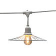 LUMISKY - Guirlande connectable CHIC CAGE Blanc 10 ampoules E27 6M - vignette