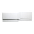 LAGUNA - 160x56 cm Beata Plus tablier de baignoire acrylique positionnement gauche, blanc (BEP1600L) - vignette