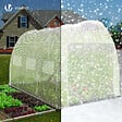 VOUNOT - Serre de jardin Toute Saison 6m2 avec portes laterales - vignette