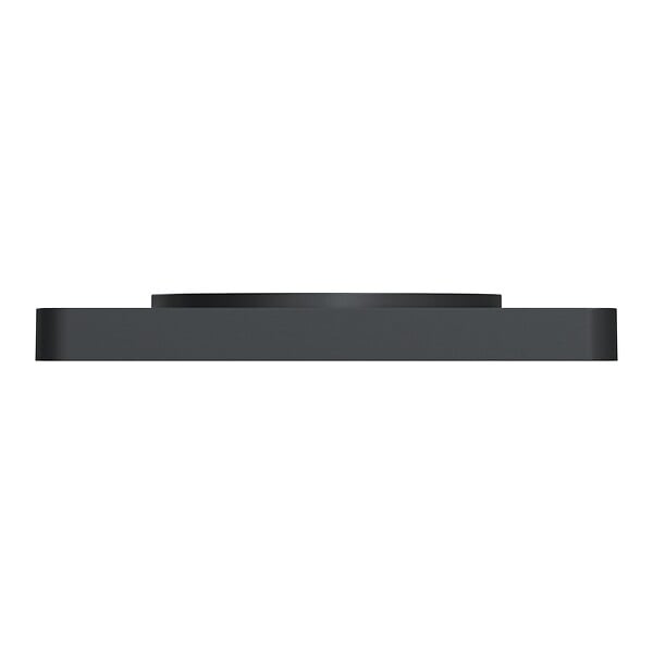 SCHNEIDER ELECTRIC - Plaque finition aluminium brossé Odace Touch 1 poste - large