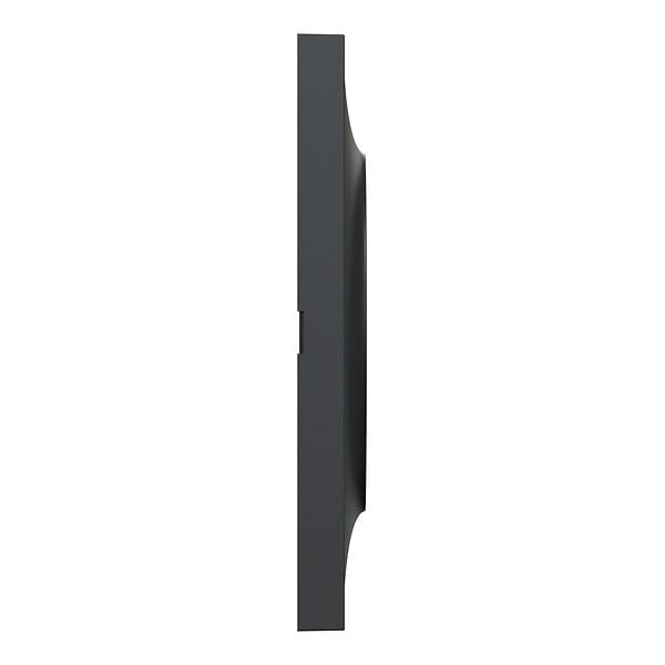 SCHNEIDER ELECTRIC - Plaque finition Odace Styl 3 postes - Anthracite - 71mm - large