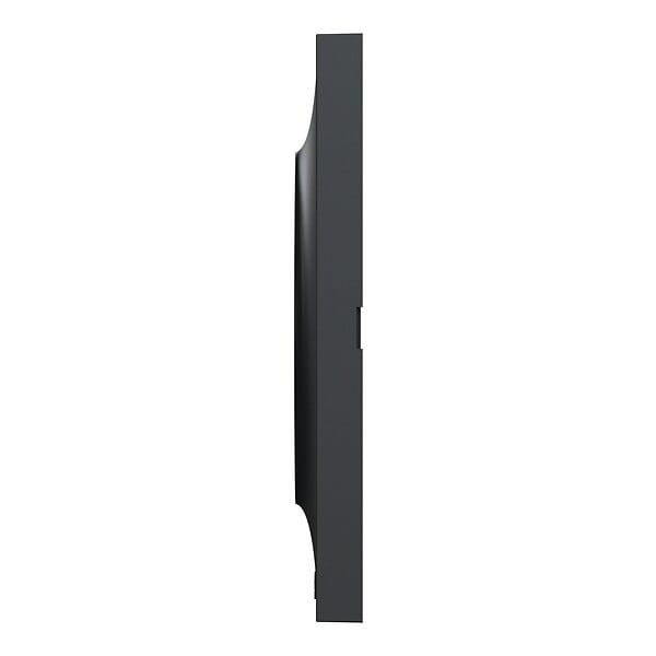 SCHNEIDER ELECTRIC - Plaque finition Odace Styl 3 postes - Anthracite - 71mm - large