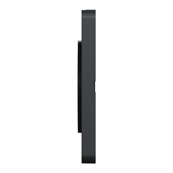 SCHNEIDER ELECTRIC - Plaque murale - Ardoise - Odace Touch 1 poste - Anthracite - large
