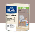 RIPOLIN - Peinture Acrylique RIPOLIN Esprit Déco Monocouche Satin taupe 0,5L - vignette