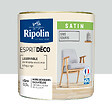 RIPOLIN - Peinture Acrylique RIPOLIN Esprit Déco Mono Satin Gris souris 0,5L - vignette