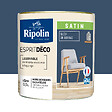 RIPOLIN - Peinture Murale RIPOLIN Toutes Pièces Esprit Déco sat bleu bering 0,5L - vignette