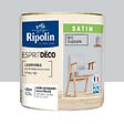 RIPOLIN - Peinture Mur RIPOLIN Toutes Pièces Esprit Déco Satin Gris telesco 0,5L - vignette