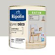RIPOLIN - Peinture RIPOLIN murs boiseries gris cetus satin 0,5L - vignette