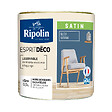 RIPOLIN - Peinture RIPOLIN murs boiseries bleu seram satin 0,5L - vignette