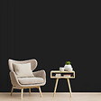 RIPOLIN - Peinture Acrylique RIPOLIN Esprit Déco Monocouche Satin noir 0,5L - vignette