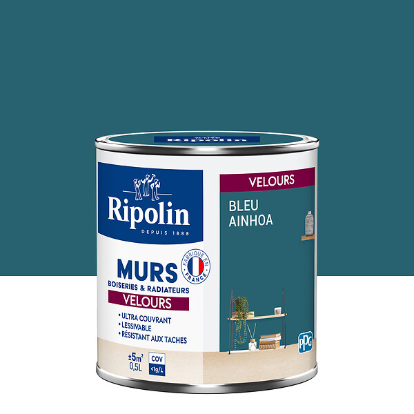 RIPOLIN - Ripolin deco vel bleu ainhoa 0,5l - large