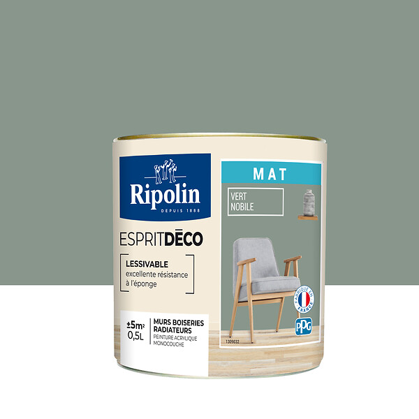 RIPOLIN - Ripolin e deco mat vert nobile 0.5l - large