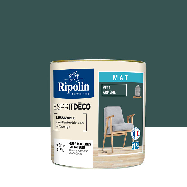 RIPOLIN - Ripolin e deco mat vt armerie 0.5l - large