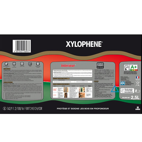 XYLOPHENE - Traitement pour meubles et objets anciens - 2.5L - large