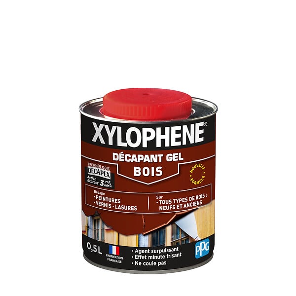 XYLOPHENE - Décapant gel bois - 0,5L - large