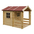 TIMBELA - Timbela M501A Maison en bois pour enfants - 182x146xH145cm / 1.1m2 - vignette