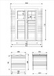 TIMBELA - Abri de jardin en bois - porte verrouillable de haute qualité - H200 x l204 x L204 cm / 3,53 m2 - M309F - vignette