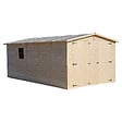 TIMBELA - TIMBELA M101 - GARAGE en Bois Naturel - H222xL516xl324 cm /15 m² - vignette