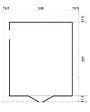 TIMBELA - TIMBELA M105 - GARAGE en bois Naturel - H222xL320xl244 cm / 6 m² - vignette