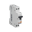 DEBFLEX - Disjoncteur phase + neutre 16A - ABS - Gris - vignette