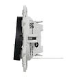 SCHNEIDER ELECTRIC - Interrupteur va-et-vient lumineux Odace - Anthracite - 10A - vignette
