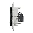 SCHNEIDER ELECTRIC - Prise RJ45 Odace Anthracite - Catégorie 6 STP - vignette